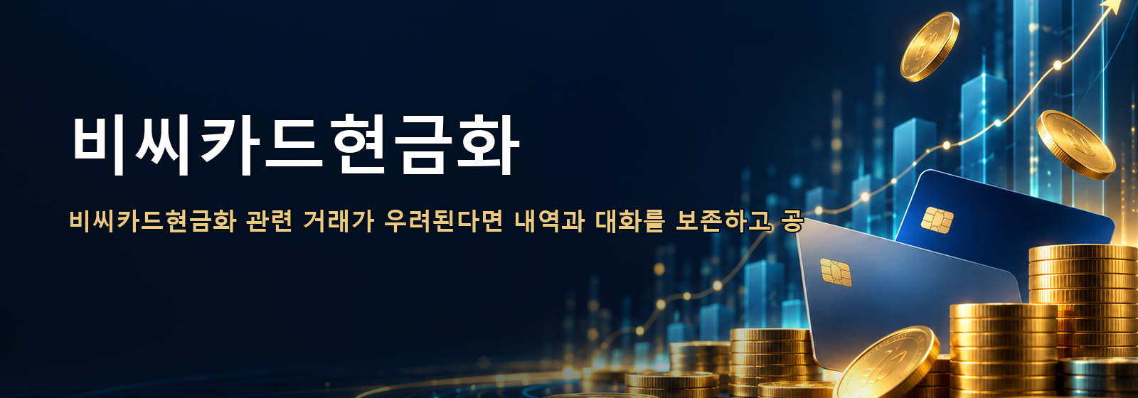 비씨카드현금화 · 비씨카드현금화 관련 거래가 우려된다면 내역과 대화를 보존하고 공